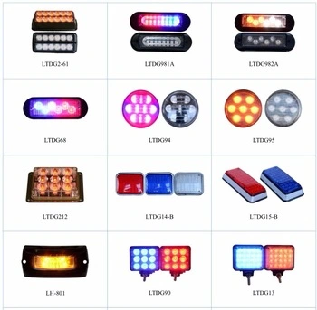 Oval LED Mini Emergency Light Bar (TBD8180XA)