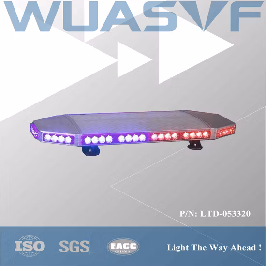 Minibarra de luz LED fina de 60 cm
