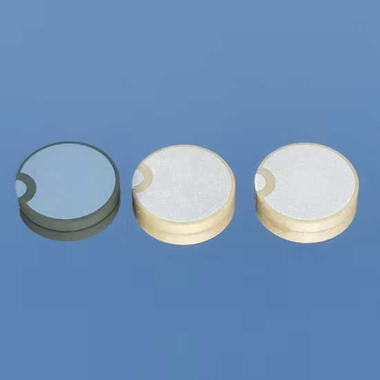 Componentes de disco cerâmico piezoelétrico Transdutor ultrassônico de cerâmica piezo PT36