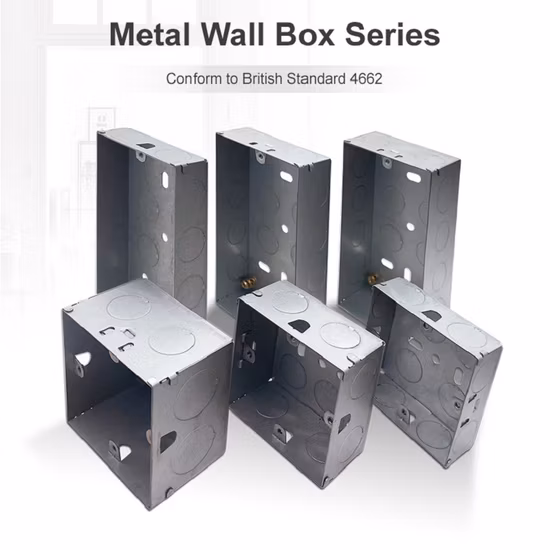 Caixa de interruptores Artdna Caixa de painéis elétricos Caixa de interruptores de botão